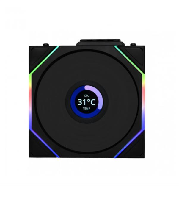 Lian Li UNI FAN TL WIRELESS LCD 1x120mm Siyah Kasa Fanı