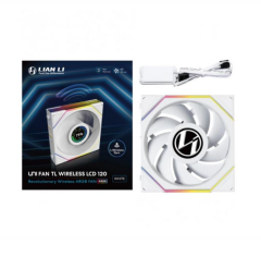 Lian Li UNI FAN TL WIRELESS LCD 1x120mm Beyaz Kasa FAnı