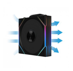 Lian Li UNI FAN TL WIRELESS 3x120mm Siyah Kasa Fanı