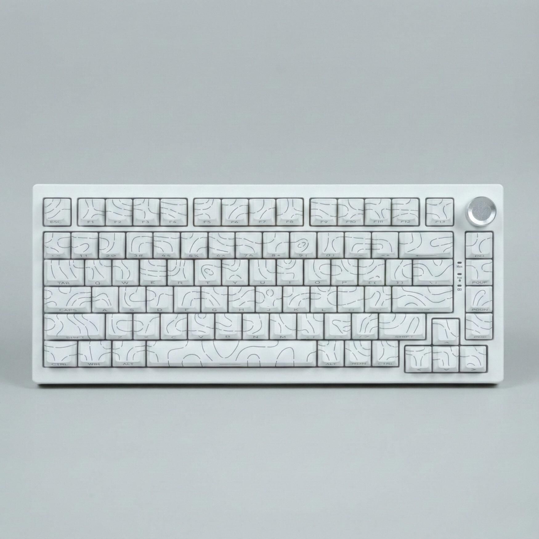 81 RGB Mekanik Oyuncu Klavyesi | 3 Mod Bağlantı (Type-C / Bluetooth / 2.4GHz), Mac & Windows Uyumlu