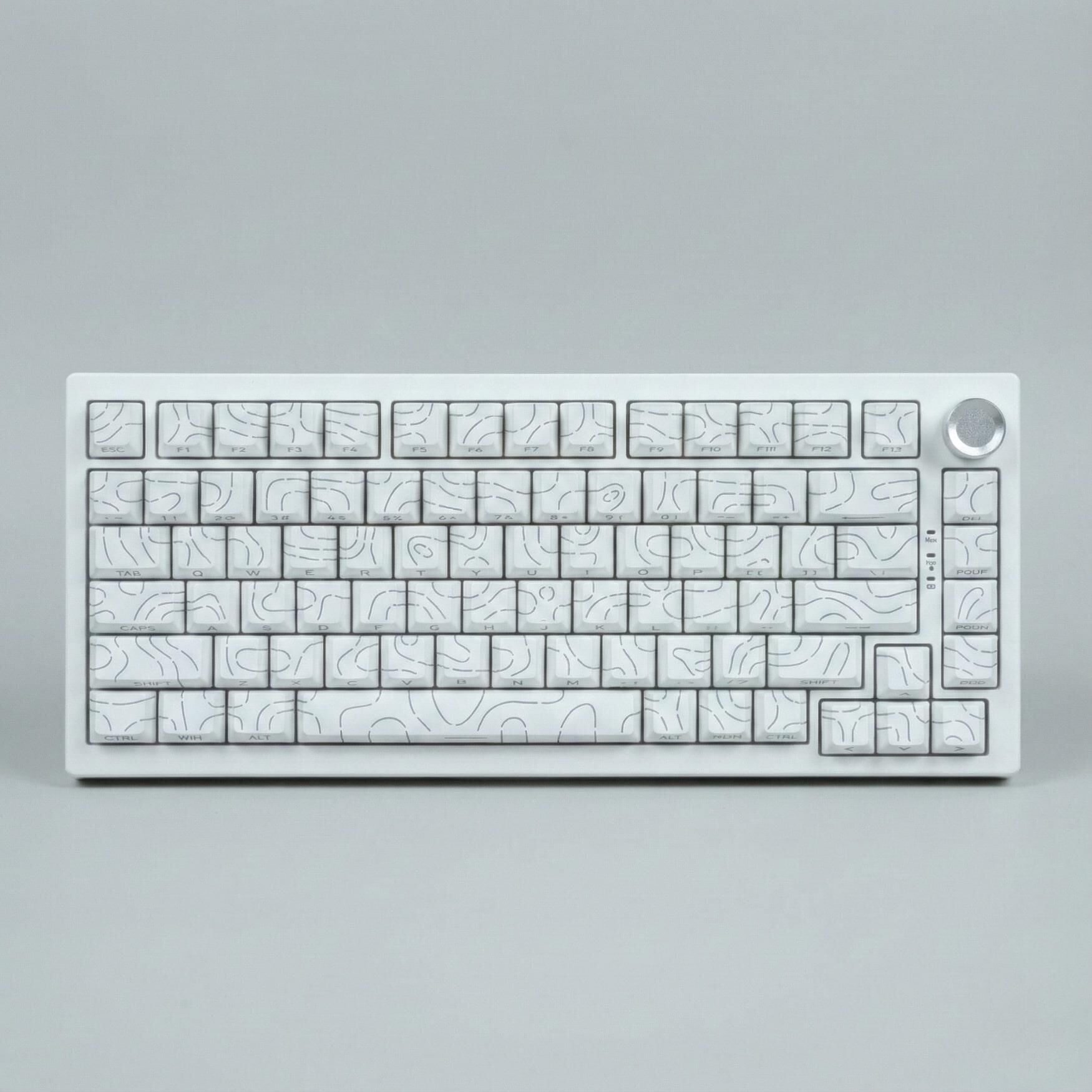81 RGB Mekanik Oyuncu Klavyesi | 3 Mod Bağlantı (Type-C / Bluetooth / 2.4GHz), Mac & Windows Uyumlu