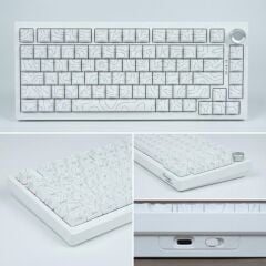 81 RGB Mekanik Oyuncu Klavyesi | 3 Mod Bağlantı (Type-C / Bluetooth / 2.4GHz), Mac & Windows Uyumlu