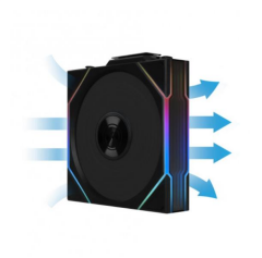 Lian Li UNI FAN TL WIRELESS 1x120mm Siyah Kasa Fanı