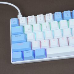 H61K RGB Kablolu Mekanik Klavye | 61 Tuş, 21 Tuş Anti-Ghosting, Çoklu Platform Uyumlu