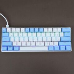 H61K RGB Kablolu Mekanik Klavye | 61 Tuş, 21 Tuş Anti-Ghosting, Çoklu Platform Uyumlu