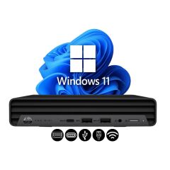 HP Pro 400  i3-14100T 8GB 2TB M.2 SSD 937L3EA ATL19 W11Pro  Mini Masaüstü Bilgisayar