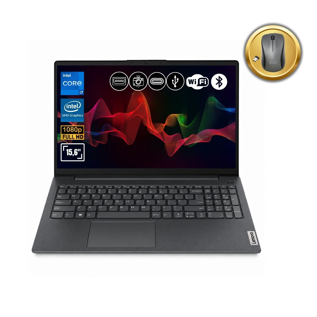 Lenovo V15 G4 IRU Intel Core i7-13620H 8GB 512GB SSD 15.6'' FreeDOS 83A100QMTR A48 Notebook+Mouse