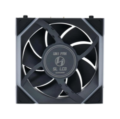 Lian Li UNI FAN SL WIRELESS LCD 3x120mm Siyah Kasa Fanı