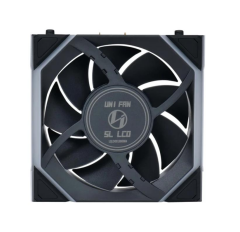 Lian Li UNI FAN SL WIRELESS LCD 1x120mm Siyah Kasa Fanı