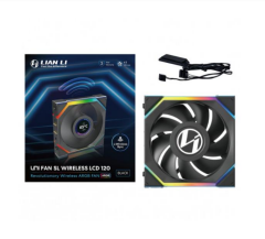 Lian Li UNI FAN SL WIRELESS LCD 1x120mm Siyah Kasa Fanı