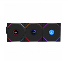 Lian Li UNI FAN REVERSE TL WIRELESS LCD 3x120mm Siyah Kasa Fanı