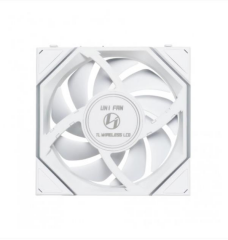 Lian Li UNI FAN REVERSE TL WIRELESS LCD 3x120mm Beyaz Kasa Fanı