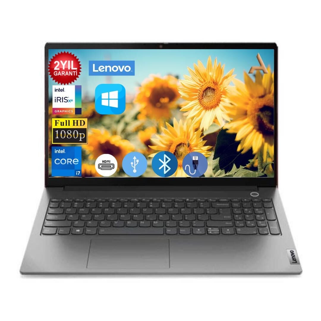 Lenovo Thinkbook 15 I7-1255U 16GB 256GB SDD 15.6'' W10Pro Taşınabilir Bilgisayar 21DJ00NNTX018