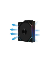 Lian Li UNI FAN REVERSE TL WIRELESS 3x120mm Siyah Kasa Fanı