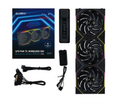 Lian Li UNI FAN REVERSE TL WIRELESS 3x120mm Siyah Kasa Fanı