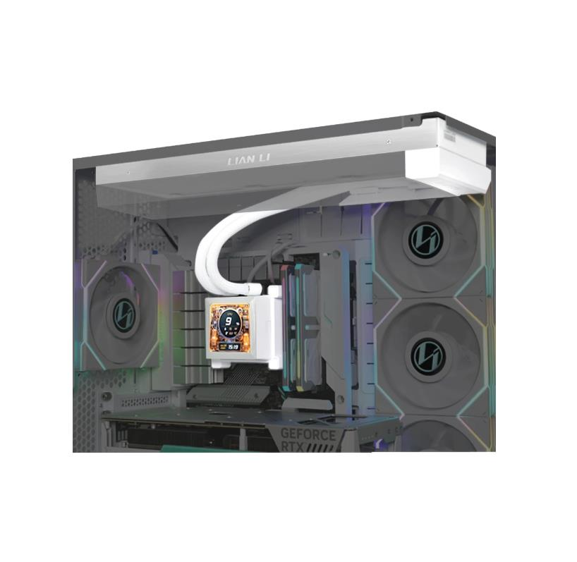 Lian Li Hydro-Shift LCD 360 Beyaz İşlemci Sıvı Soğutma