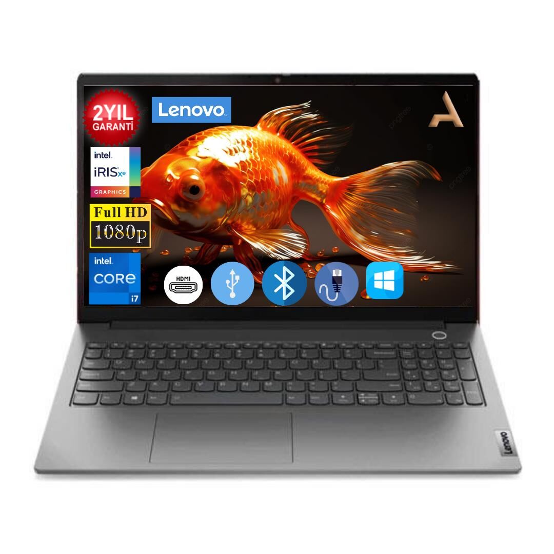 Lenovo Thinkbook 15 I7-1255U 12GB  256GB SDD 15.6'' W11Pro Taşınabilir Bilgisayar 21DJ00NNTX027