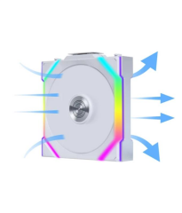 Lian Li UNI FAN SL WIRELESS 3x120mm Beyaz Kasa Fanı