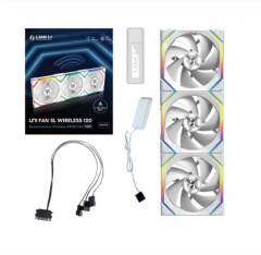 Lian Li UNI FAN SL WIRELESS 3x120mm Beyaz Kasa Fanı