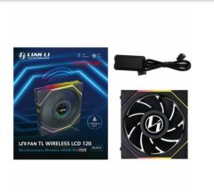 Lian Li UNI FAN REVERSE TL WIRELESS LCD 1x120mm Siyah Kasa Fanı