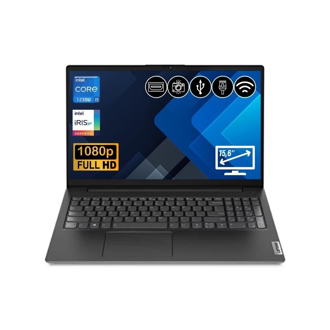 Lenovo V15 G3  i5 1235U 12GB 2TB M.2 SSD 82TT00HDTR ATL7 15.6'' FHD Freedos Taşınabilir Bilgisayar