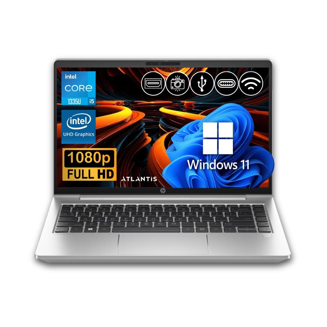 HP Probook 440 G10  İ5-1335U 40GB 1TB M.2 SSD  859Z6EA ATL18 14'' W11Pro Taşınabilir Bilgisayar