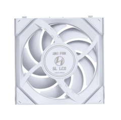 Lian Li UNI FAN REVERSE SL WIRELESS LCD 3x120mm Beyaz Kasa Fanı
