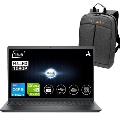 DELL NB VOSTRO 3510 I5-1135G7 8GB 512GB 2GB MX350 15.6 UBUNTU Dizüstü Bilgisayar N8064VN3510_UZ18+ ÇANTA