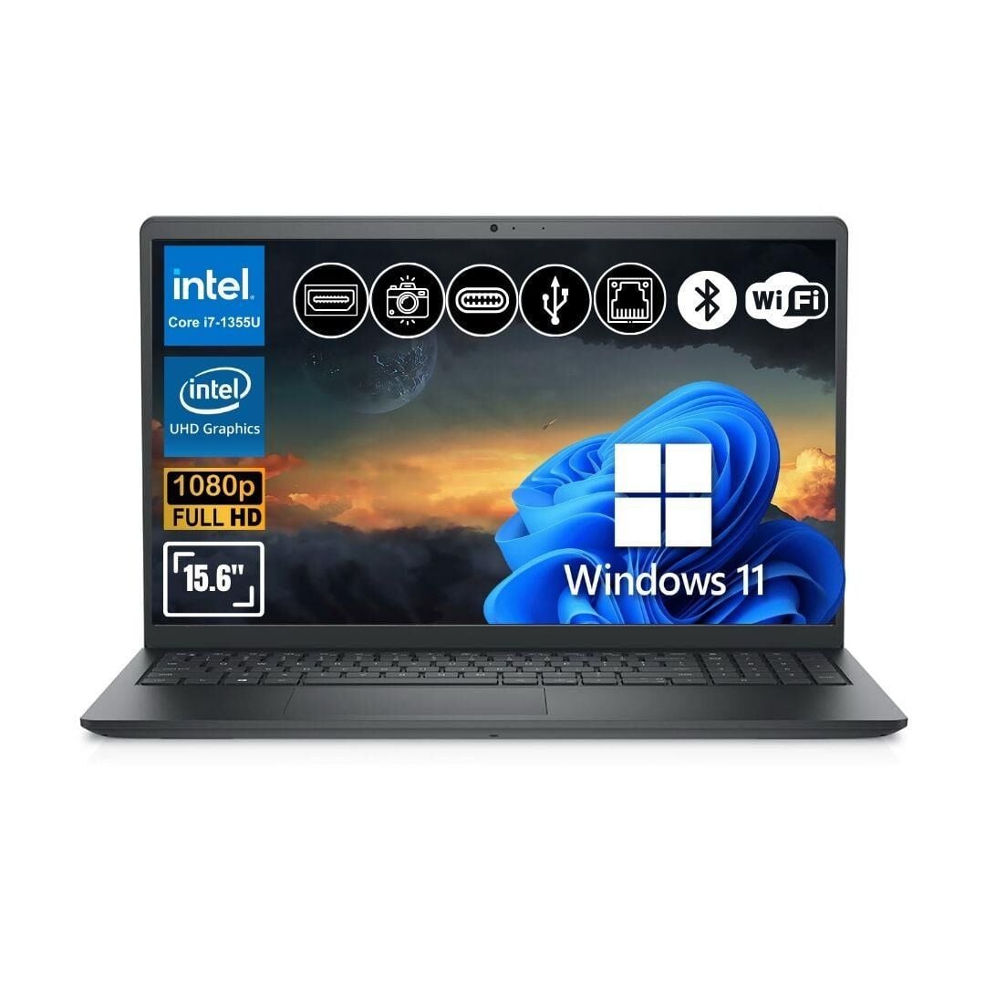 Dell Vostro 3530 i7-1355U 8GB Ram 1TB SSD 15.6'' 120 Hz FHD Win11Pro N1601PVNB3530U ATL64 Notebook