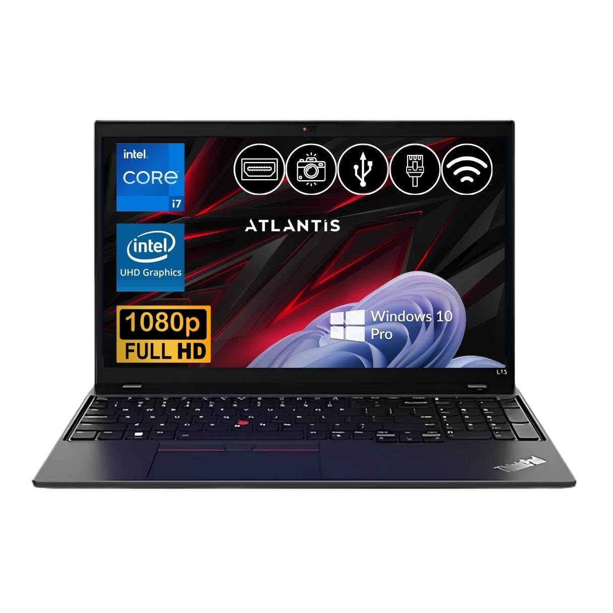 Lenovo ThinkPad L15 i7-1255U 8GB 512GB M.2 SSD 21C30074TX ATL2  15.6'' W10Pro Dizüstü Bilgisayar