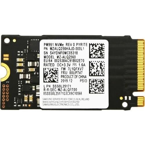 Samsung MZ-ALQ2560 256 GB M.2 NVMe SSD