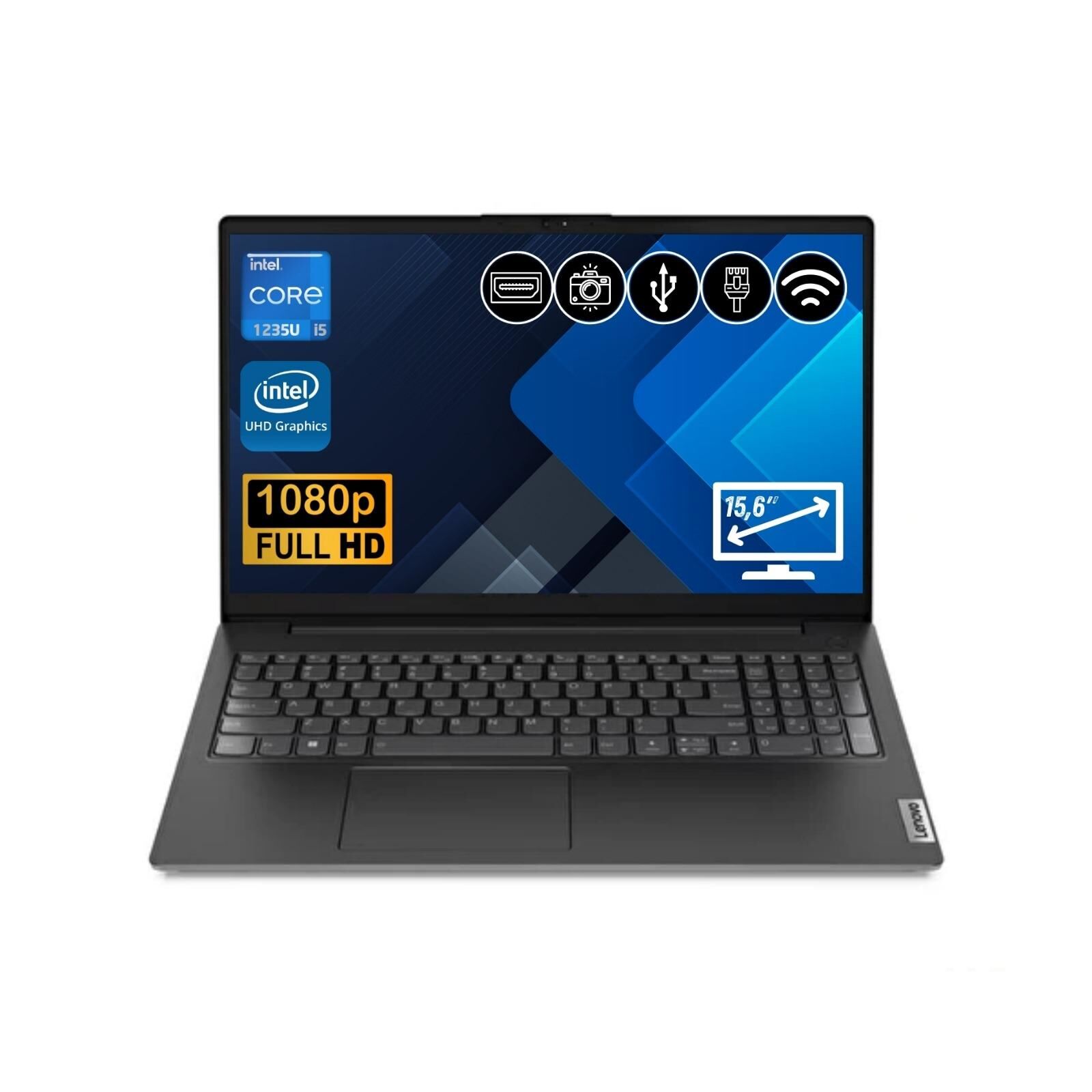 Lenovo V15 G3  i5 1235U 8GB 512GB M.2 SSD  82TT00HDTR ATL21 15.6'' FHD W11Pro Taşınabilir Bilgisayar
