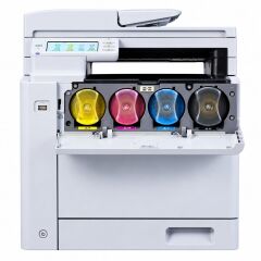 OKI MC554dn A4 Renkli Lazer Tarayıcı Fotokopi Faks Duplex Network 32ppm Çok Fonksiyonlu Yazıcı