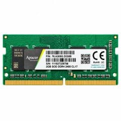 Apacer 2GB DDR4 2400MHz CL17 SO-DIMM 76.A305G.D330B Notebook Laptop RAM