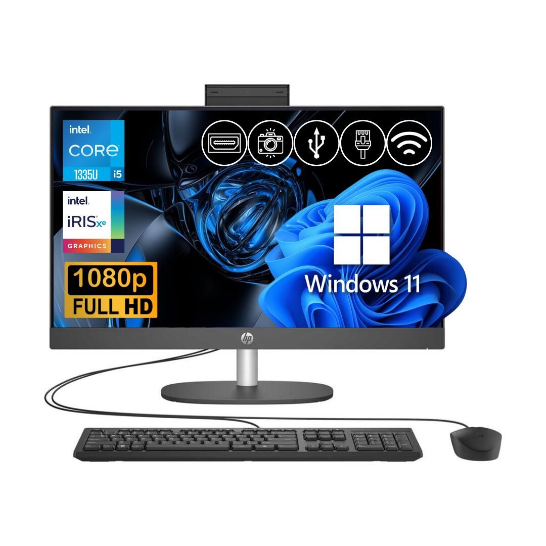 HP Proone 240 G10 İ5-1335U 64GB 256GB M.2 SSD 885A9EA ATL20 23.8'' W11P All In One Bilgisayar