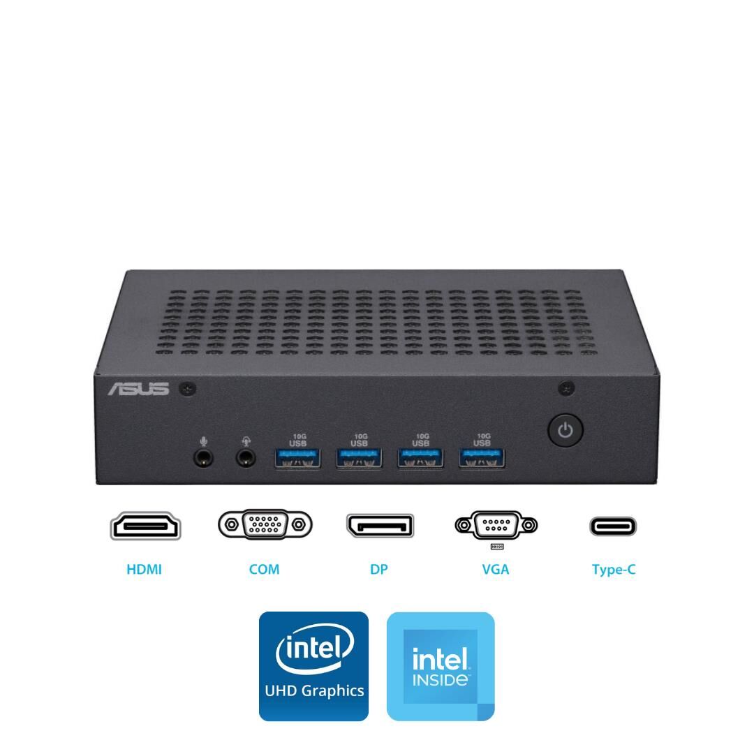 ASUS N100 32GB 2TB M.2 SSD PN43-BBN100MD ATL15 FDos Mini Masaüstü Bilgisayar