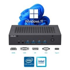 ASUS N100 8GB 512GB M.2 SSD PN43-BBN100MD ATL18 W11Pro Mini Masaüstü Bilgisayar