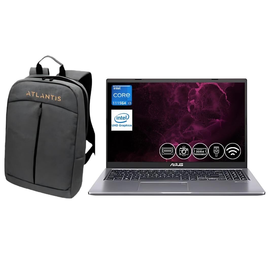 Asus X515  Intel Core i3 1115G4 24GB 256GB M.2 SSD  X515EA-EJ3902 ATL54 W11pro 15.6'' Notebook +Çanta