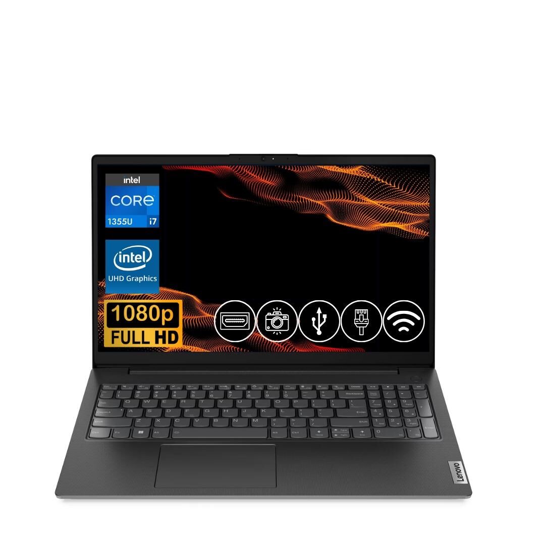 Lenovo V15  i7-1355U 8GB 1TB M.2 SSD 83A100KXTR ATL2  15.6'' Fdos Taşınabilir Bilgisayar