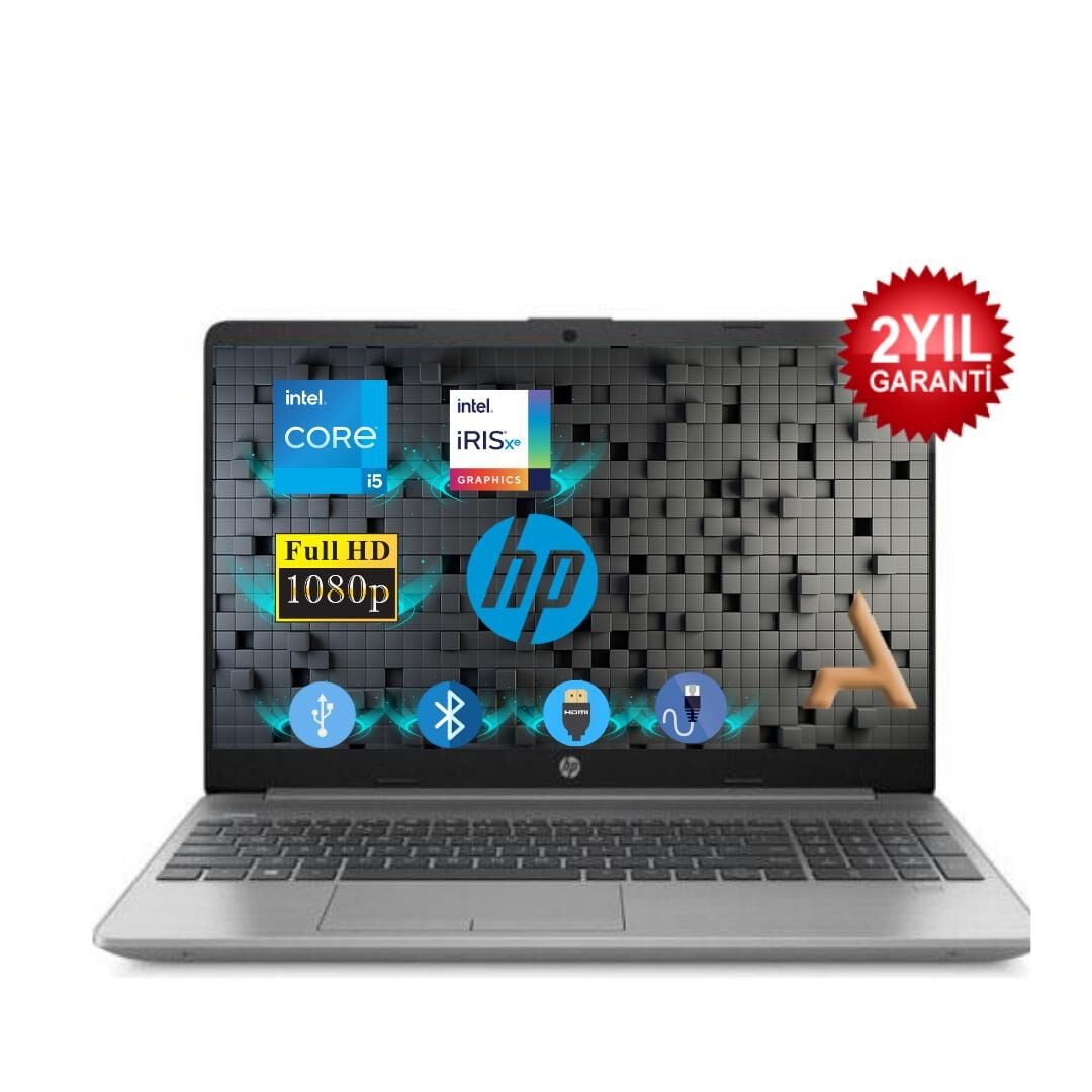 HP 250 G8 i5-1135G7 24GB 1TB SSD 853U8ES020 FDos 15.6'' Full HD Taşınabilir Bilgisayar