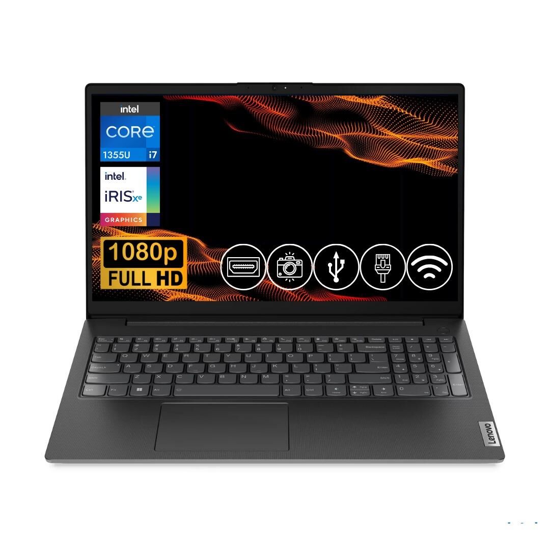 Lenovo V15  i7-1355U 40GB 256 GB M.2 SSD 83A100KXTR ATL12  15.6'' Fdos Taşınabilir Bilgisayar