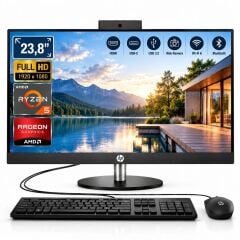HP ProOne 245 G10 Ryzen 5 7520U 16GB 2TB SSD 23.8'' FHD IPS W11 Pro All in One PC D4VB9ET ATL3