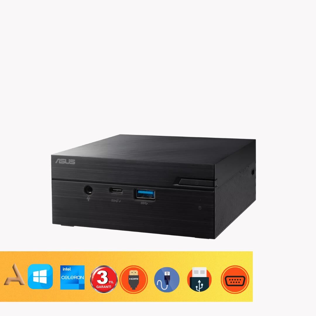 Asus Celeron Dc N4500 8GB 1TB GB SSD  O/B - HDMI - Com Port Mini Pc freedos PN41-BBC029MC106