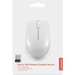 Lenovo 300 GY51L15677 Optik Kablosuz Beyaz Mouse