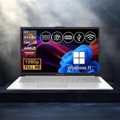 Asus Vivobook Go 15 Ryzen5-7520U 8GB 128 GB Nvme SSD E1504FA-BQ1741 Atl16 15.6'' Win11Pro Notebook