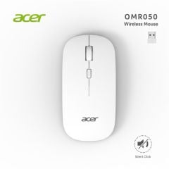 Acer Omr050 Beyaz Kablosuz Sessiz Tuşlu  Mouse 1000-1200-1600 DPI