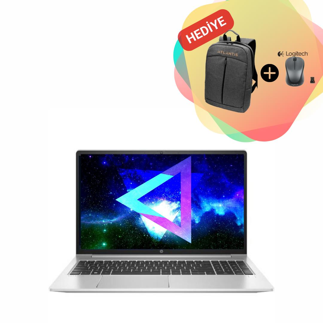 HP Probook 450 G9 Intel Core i5 1235U 8 GB 512 GB SSD 15.6''6S6W8EAZ56 FHD Win10 Pro Taşınabilir Bilgisayar + Çanta & Mouse