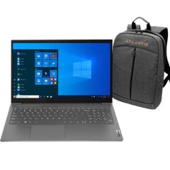 Lenovo V15 G2 ITL Intel Core I3 1115G4 4GB 128GB SSD 15.6'' FHD Win10 Home Dizüstü Bilgisayar 82KB000FTXZ25+ ÇANTA
