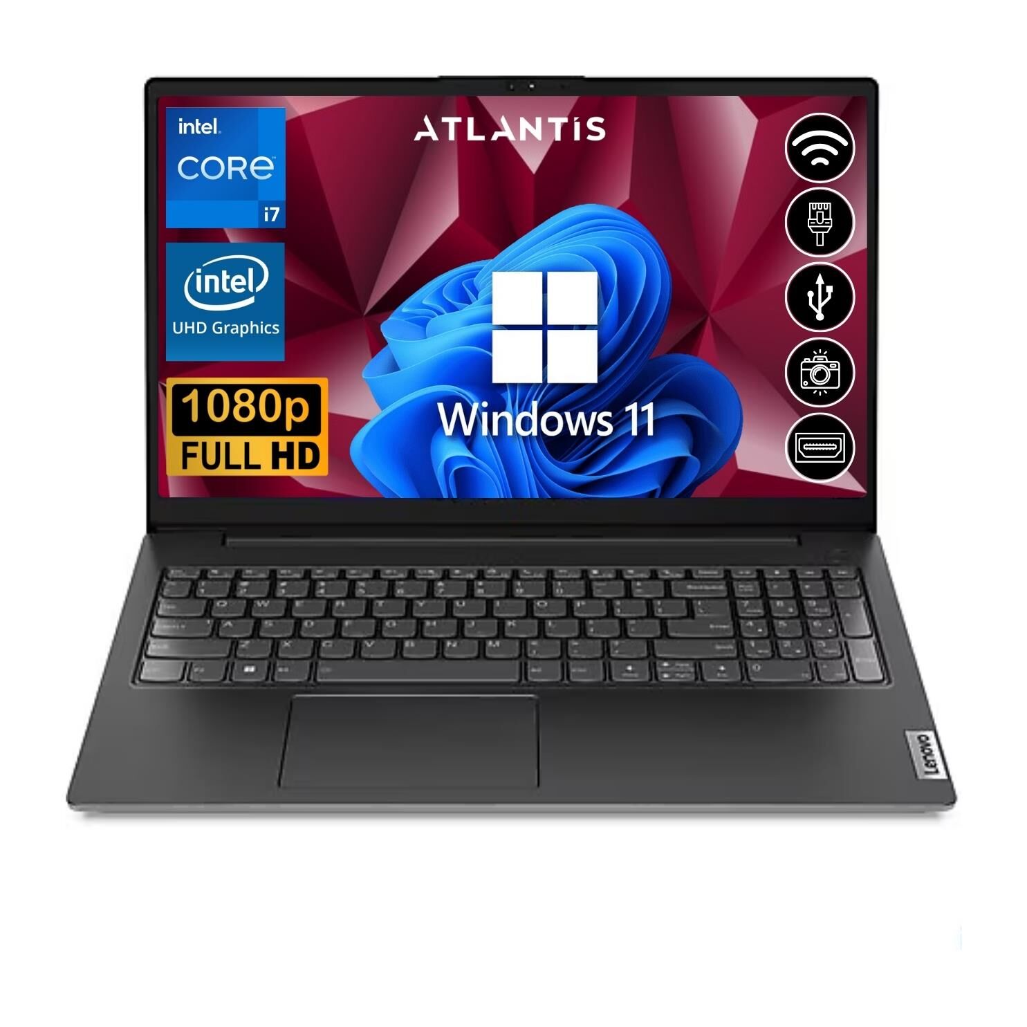 Lenovo V15 G3 IAP  i7-1255U 8GB 2TB M.2 SSD 82TT00QPTX ATL35 15.6'' W11Pro Notebook Çanta & Mouse