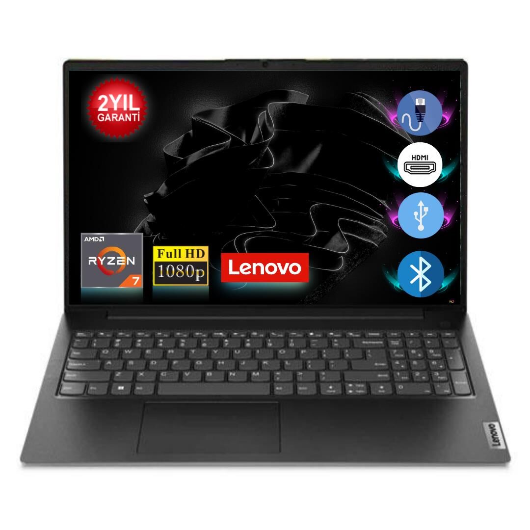 Lenovo V15 G4 Amd Ryzen 5 7520U  8 GB 512 SDD 82YU00Q6TXA4 15.6'' W10Pro Taşınabilir Bilgisayar